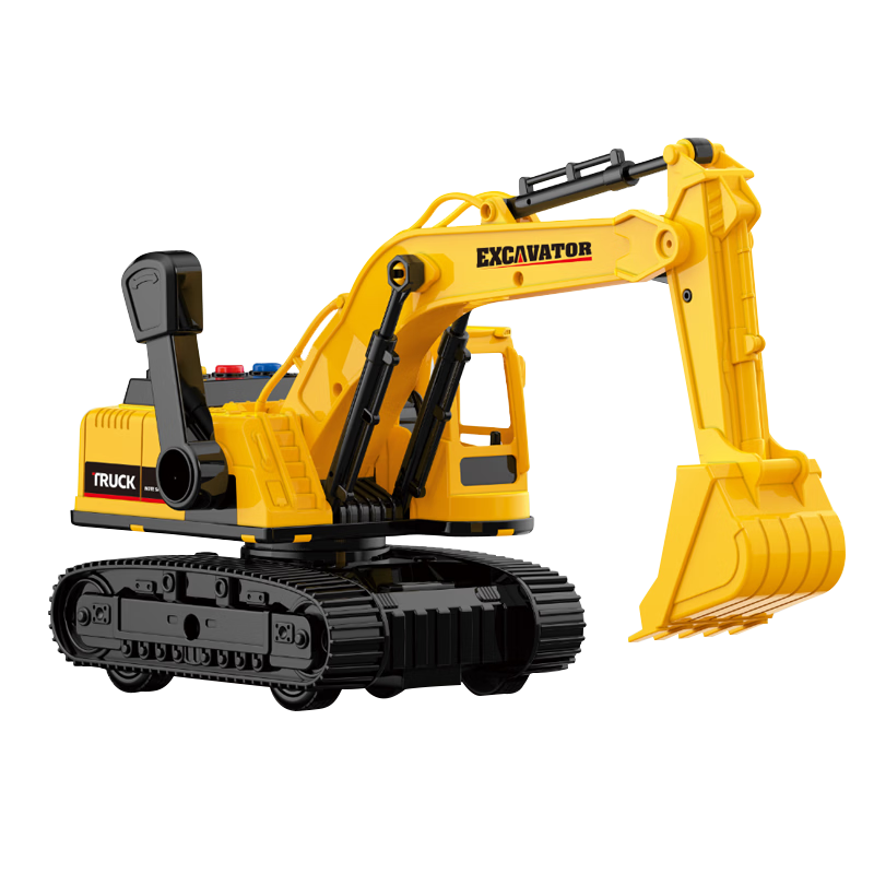 Guangduola Kids Excavator Toy Early Education Digging Machine Engineering Vehicle Toy for Boys Children's Day Gift