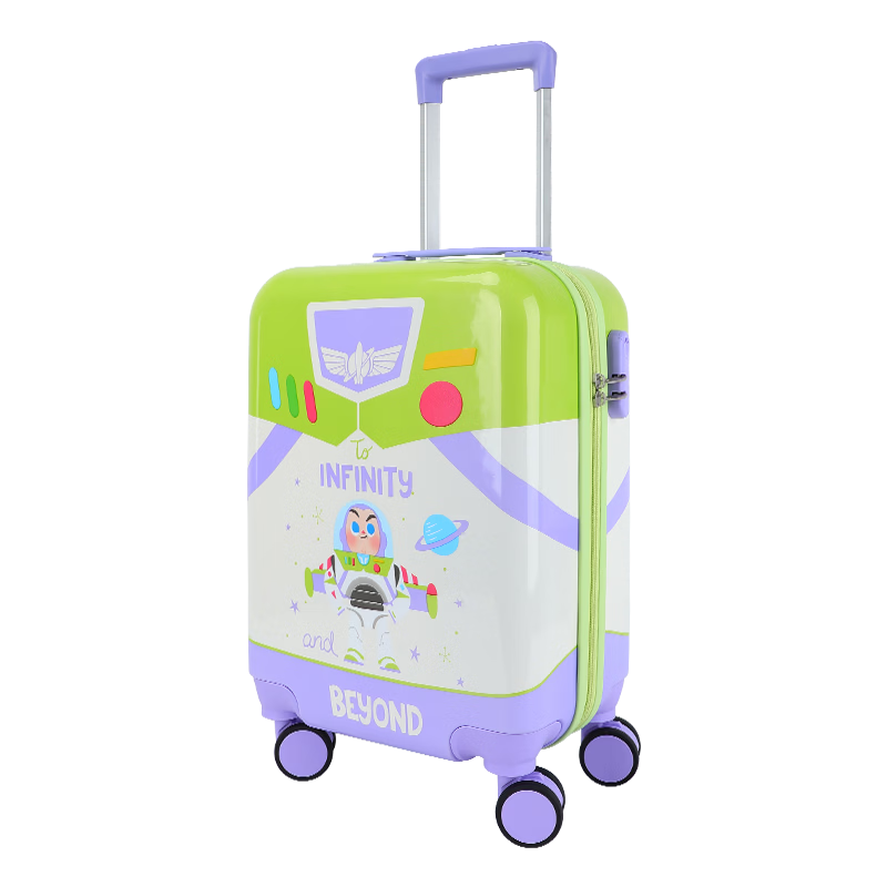 Mascot x Disney Kids Luggage Trolley Suitcase Boys Girls 18-inch Carry-on Birthday Gift