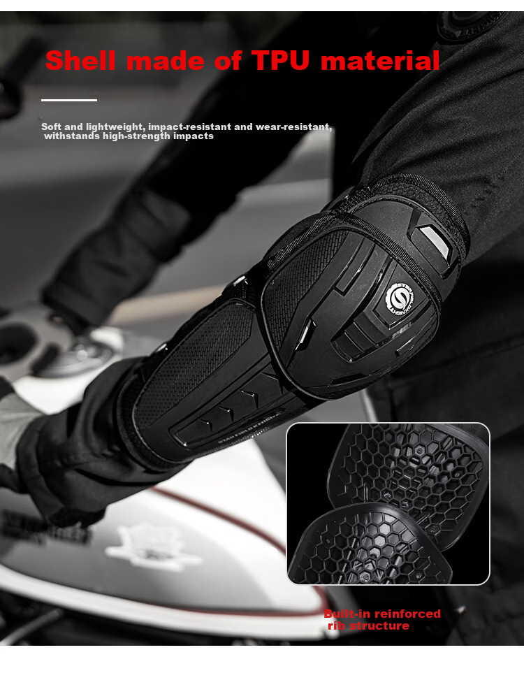 STAR FIELD KNIGHT Motorcycle Protective Gear Knee and Elbow Guards CE Level Four-Season Riding Four-Piece Set Motorbike Travel Anti-Fall Protection Equipment 10
