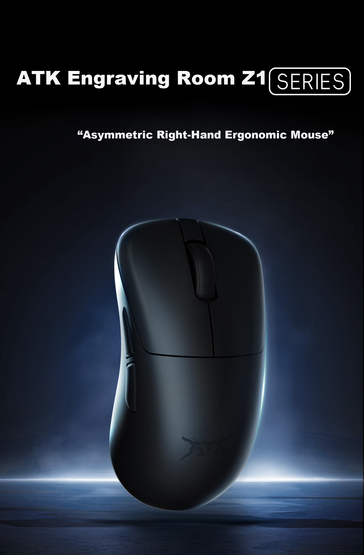 ATK LieKong Z1 Wireless Mouse Wired/Wireless Dual-Mode Lightweight Office Gaming Mouse Right-Handed Ergonomic Z1 ProMax White 2