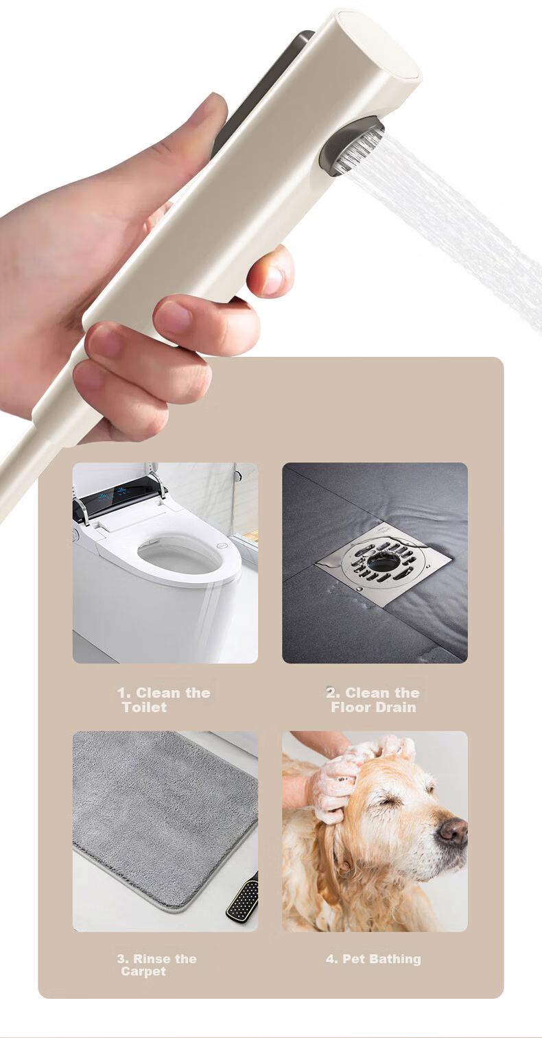 Micoe Four Seasons Shower Set A118 Three-Function High-Pressure Shower Head Bathroom Shower Kit 15