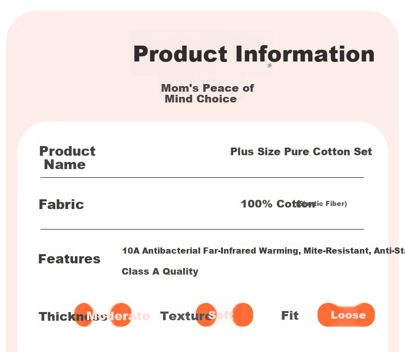 Me feeling Teen Cotton Thermal Underwear Set 2025 New Antibacterial Class A Plus Size Warm Sleepwear 6