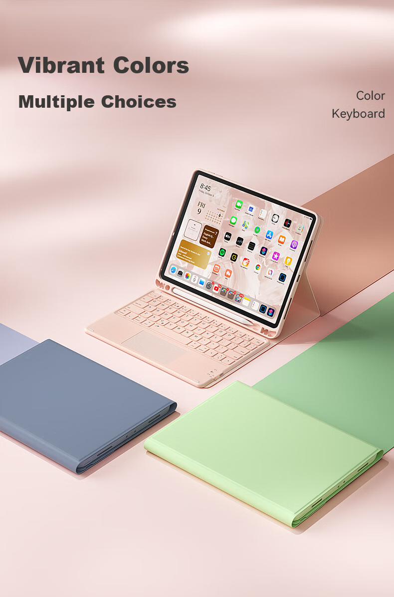 B.O.W Hangshi HC019 New IPad Protective Case, 10.9/11 Inch 18 Version Full Magnetic, for 10.9 Inch 2018 Apple Tablet, Integrated, 10.9/11 Inch, Dark Gree 2