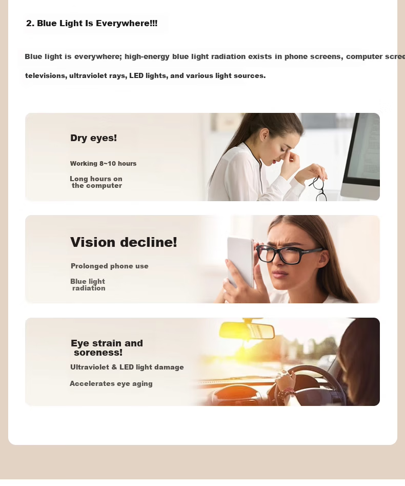 Morak Honeycomb Protective Auto Photochromic Blue Light UV Radiation Shielding Post-Femtosecond Surgery Sunglasses for Men and Women 5