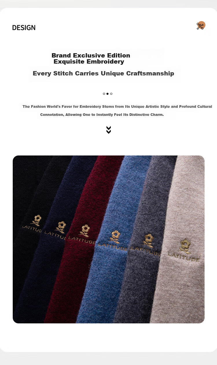 MONTAGUT New Year Spring Festival Men's Wool Vest Pure Wool V-Neck Thick Warm Sweater Sleeveless Jacket Navy XL 12