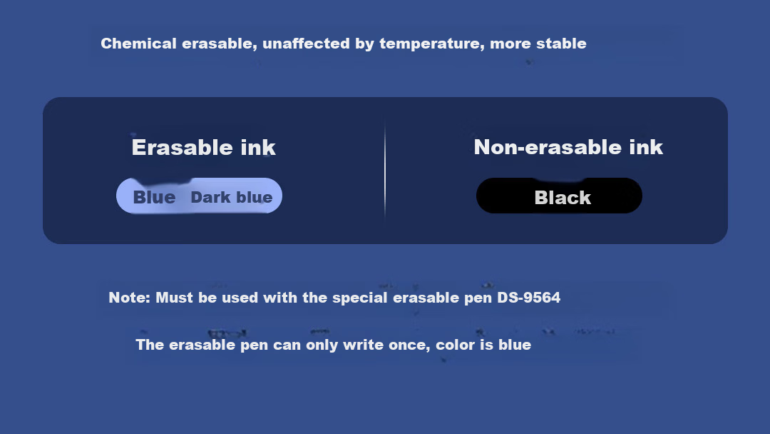 Dianshi Time Capsule Non-Splash Ink Fine Nib Fountain Pen Posture Correction for 3rd Grade Primary Students Calligraphy Pen Back to School 7155 Purple Barrel - EF Nib [Magic Erasable Blue Ink] 20