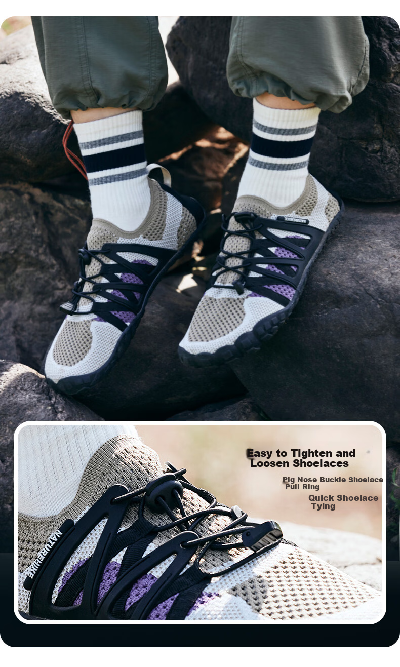 Naturehike Outdoor Creek Shoes Summer Men Women Beach Water Shoes Non-slip Quick-dry Adult Hiking Wading Shoes 8