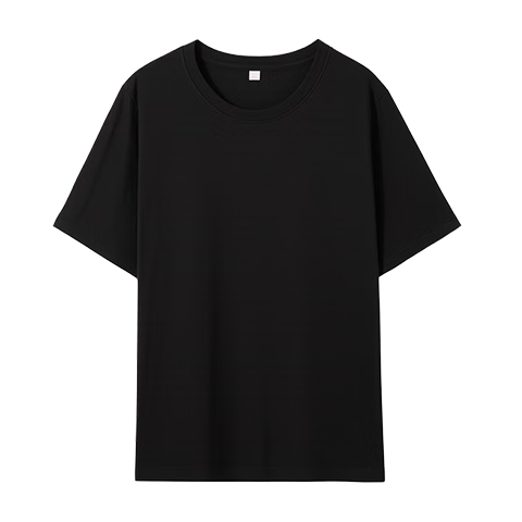 Herbal Original Color Short Sleeve T-Shirt Men 100% Cotton 10A Antibacterial Summer Breathable Casual Sports Crew Neck White Base Shirt