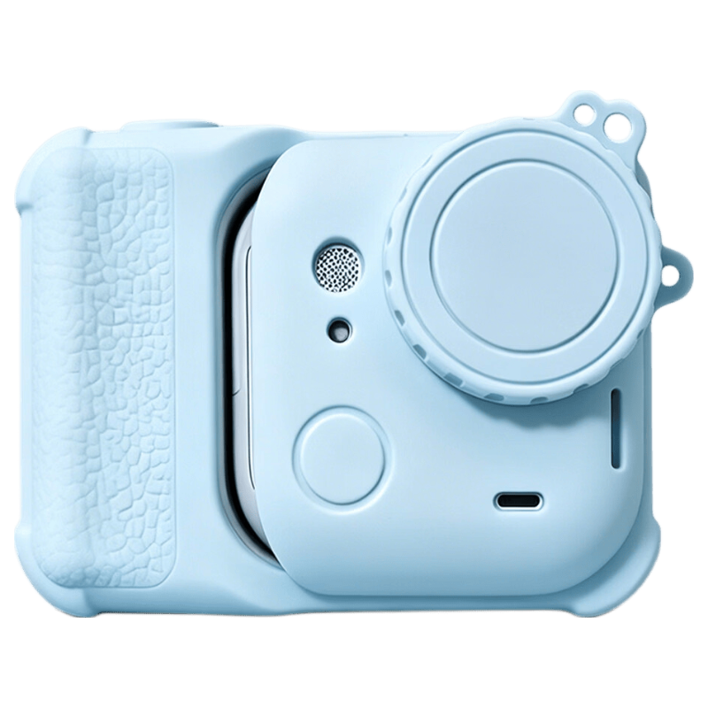 CHENSONG Insta360 GO Ultra Silicone Protective Case Full Coverage Shockproof Frost Blue