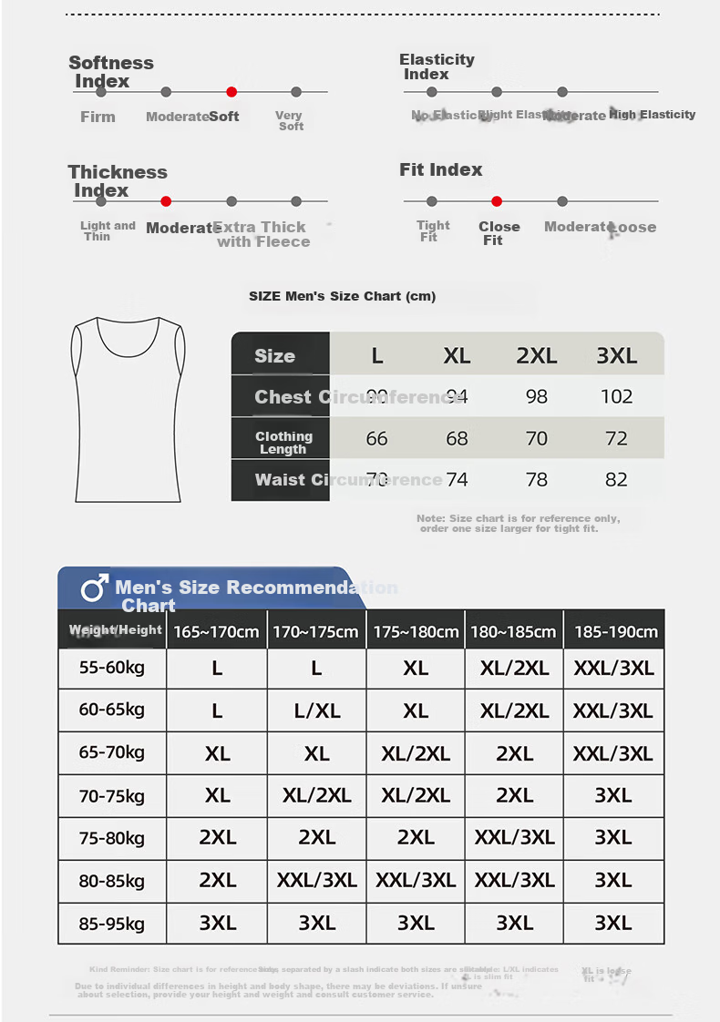 MiiOW 2-Pack Men's Thermal Vest Seamless Modal Mink Wool Base Layer Autumn Winter 2025 New Sleeveless Shirt 17