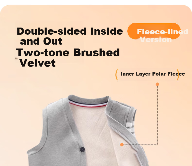 Nubiwear Boys' Vest Kids' Sleeveless Jacket Spring Outerwear for Boys 3
