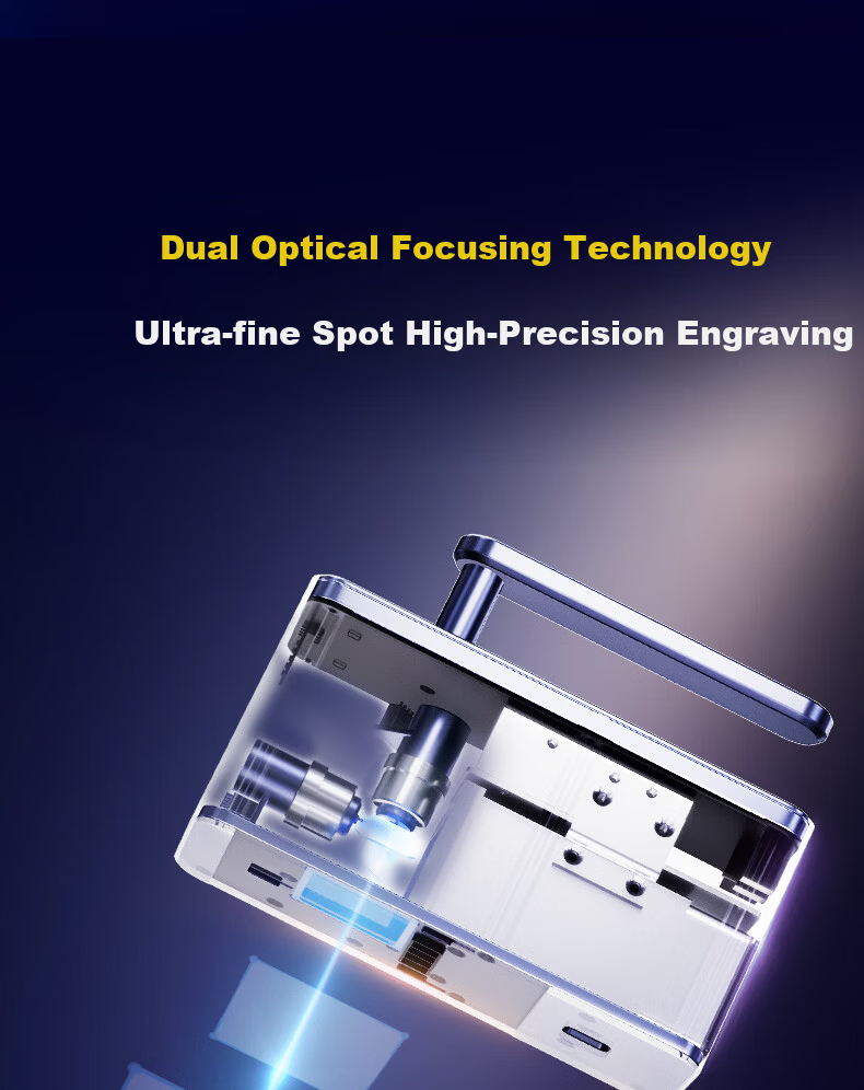 LaserPecker Woodpecker Laser Engraver Handheld Mini DIY Marking Coding Engraving Machine Electric Tool 2nd Generation 7