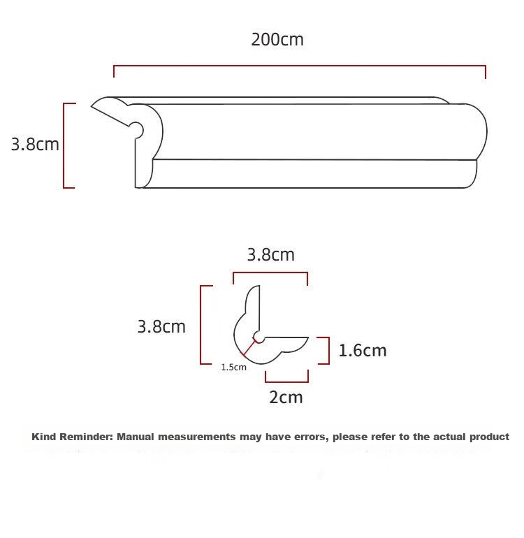 YOUBEISHI L-Shaped Baby Corner Protector Edge Guard Anti-Collision Strip for Walls, Windowsills, and Table Corners, Chewable, Off-White, 2 Meters 21