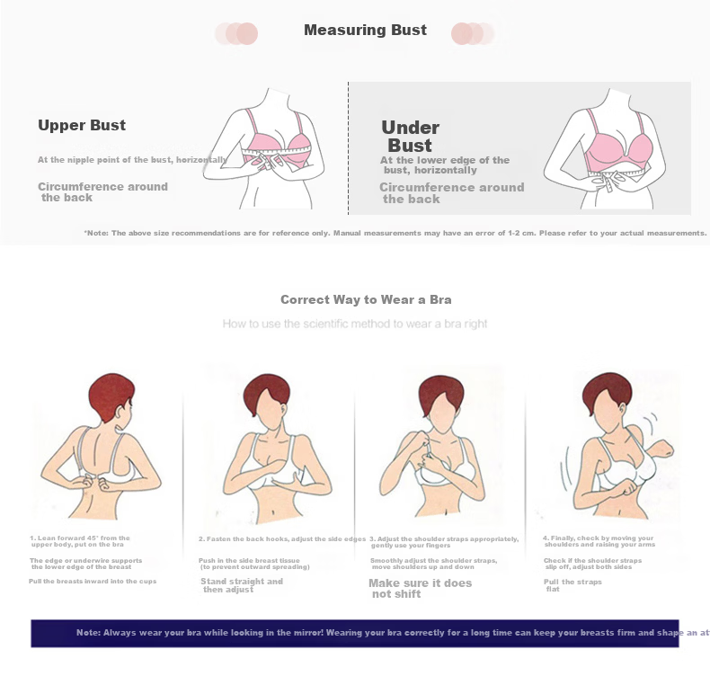Moonbadi Maternity Nursing Bra for Pregnant Women, Convenient Shoulder Open Buckle, Bare Skin Seamless Wireless Push-Up Support Bra 14