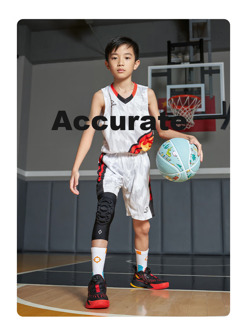 Zhunzhe Kids Protective Knee Pads Basketball Training Outdoor Sports Cycling Unisex Student Knee Joint Anti-Fall Guards 15