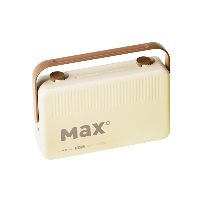 M&G 36-Color Acrylic Marker Pens MAX Foldable Direct Ink Children's Student Drawing Graffiti Hand-Painted Birthday Gift