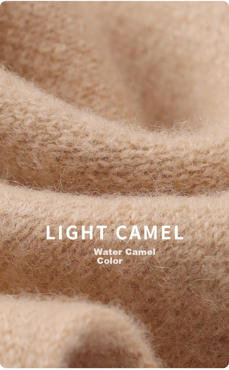 JIUMU 100% Cashmere Small Scarf for Women Autumn Winter Warm Neck Warmer Gift Box for Girls and Moms Birthday Present 14