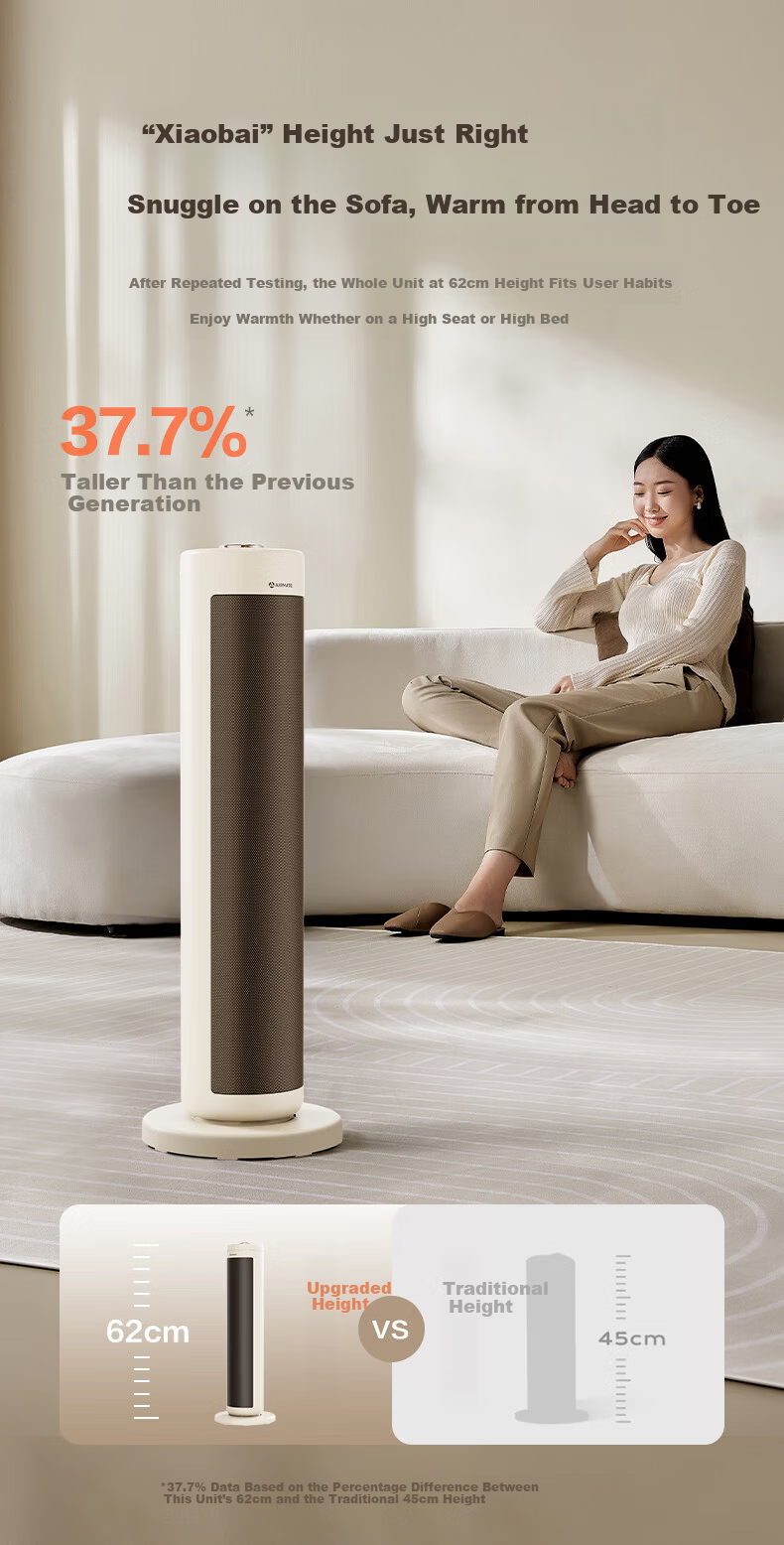 AIRMATE Super Product Warm Air Heater Graphene Heater Electric Heater Home Whole House Heating Small Sun Heater K72 10