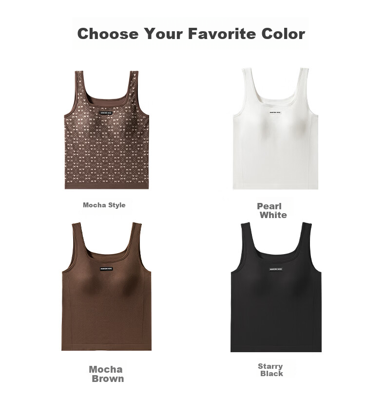 Manifen Women's Padded Back Beauty Antibacterial Sweat-Wicking Slim Fit Sports Tank Top Sleeveless Shirt for Outerwear and Layering 14