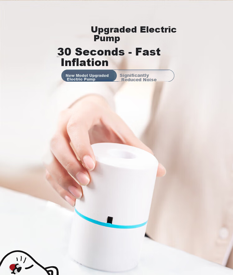 Ontu Vacuum Compression Storage Bag Electric Pump Quilt Clothes Down Jacket Travel Sealing Organizer Moving Packing Bag 16