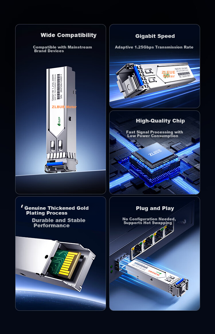 ZLEUE RS485/422/232 Data Optical Transceiver Serial Port Industrial Control Fiber Converter Full/Half Duplex G102 2