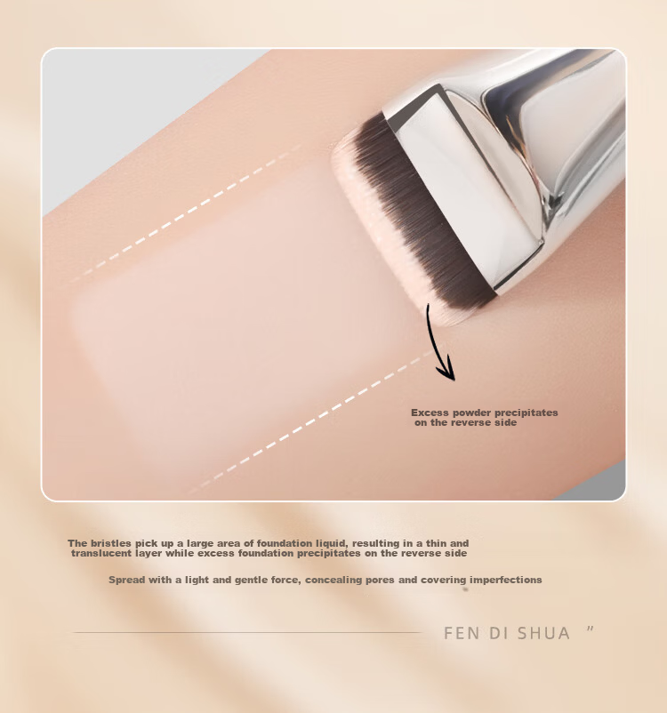 Ainoqi Master Series M318 Mermaid Foundation Brush Natural Blending Beginner Makeup Brush Tool Cangzhou 8