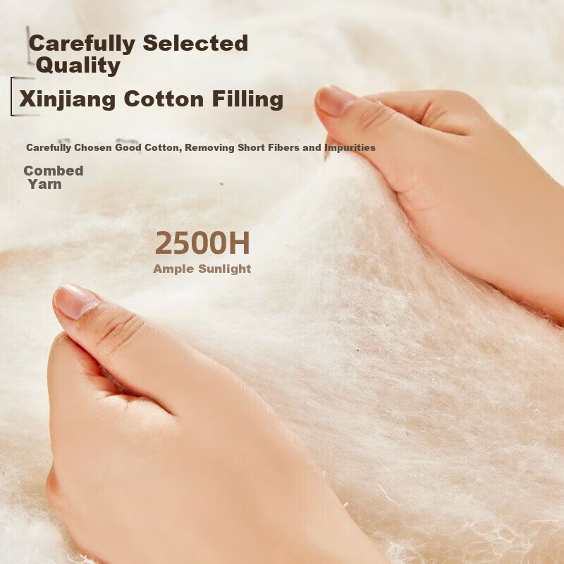 MUJI Workshop Muji Fabric Category A Cotton Quilt Xinjiang Cotton Core 150x200cm Cotton Filling Blanket 5 Jin