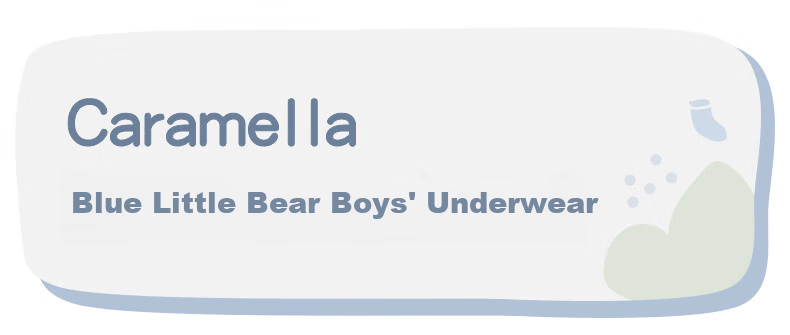 Caramella 26 Years Children's Cartoon Boys' Cotton Boxer Briefs 7A Antibacterial Baby Shorts 1