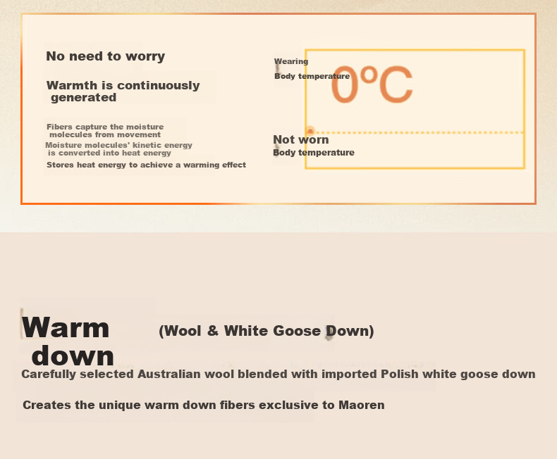 Miiow Men’s 2026 New Thermal Underwear Set Goose Down Tencel Thickened Autumn Base Layer Shirt and Pants with German Velvet Heating 5