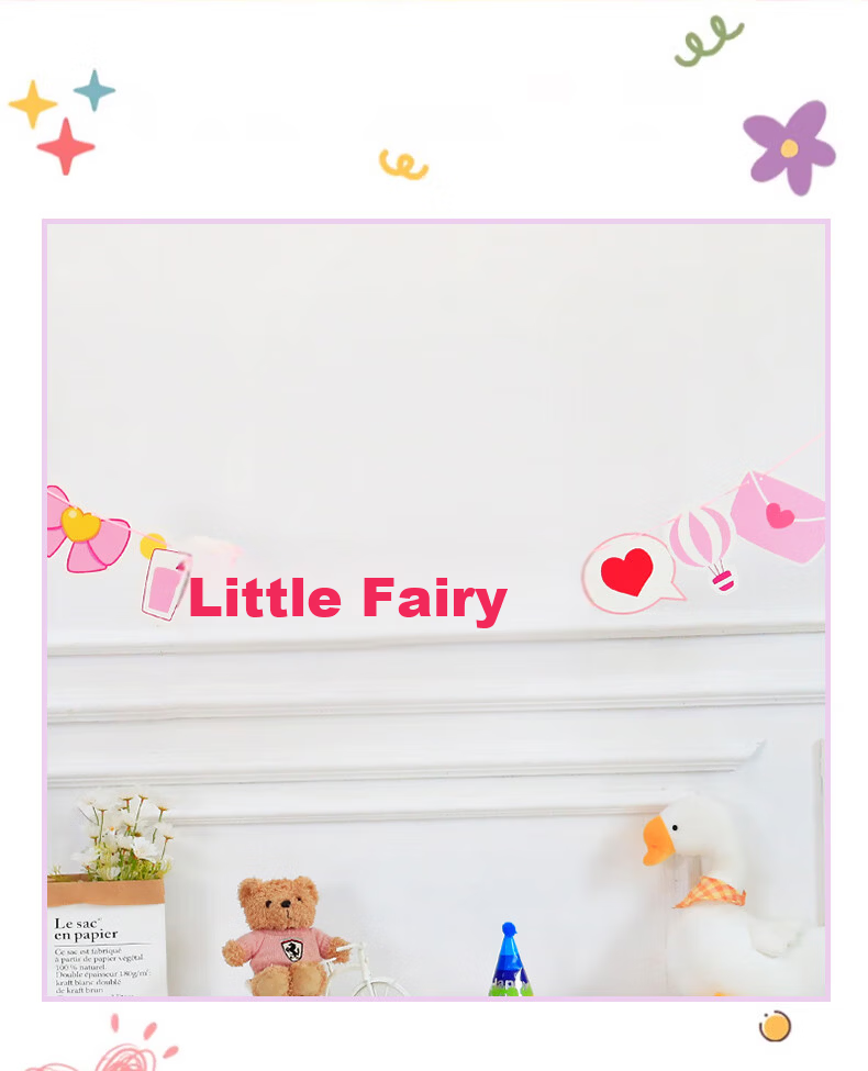 Duomeiyi Birthday Scene Decoration, Birthday Props for Boys And Girls, Party Atmosphere Decorations, Photo Props, Tablecloth, Colorful Cake 3