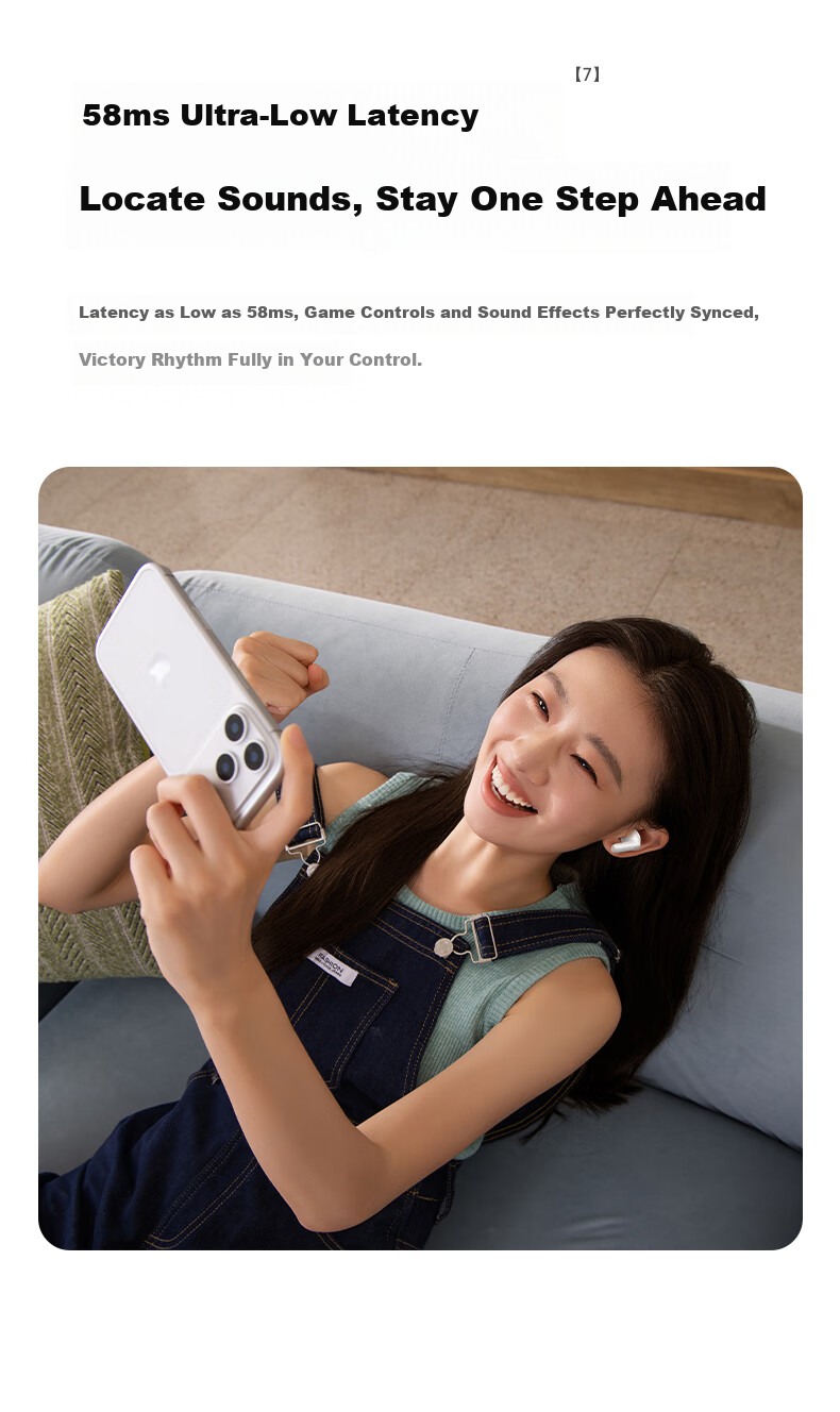 BASEUS BP1 NC In-Ear True Wireless Bluetooth Earphones Deep Noise Cancellation Long Battery Life Custom Touch Control Compatible with Apple iPhone 17 Huawei Vivo Phones Gift 25