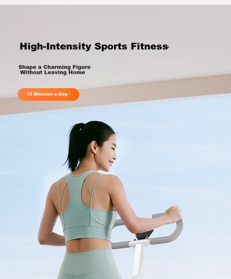 HOT KNEE Multifunctional Stair Climber Home Fitness Equipment Foldable Climbing Machine Treadmill Stepper 3