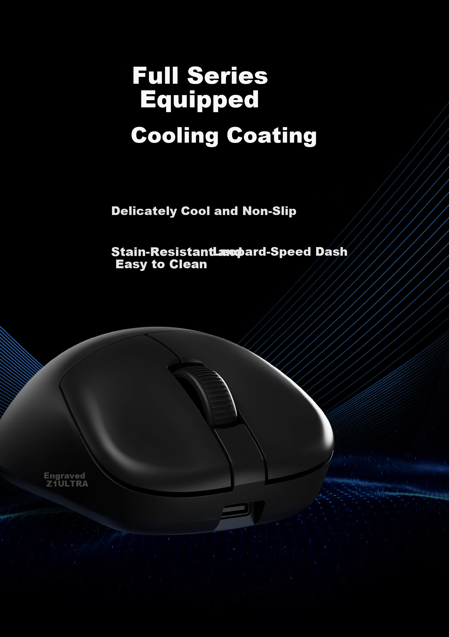 ATK LieKong Z1 Wireless Mouse Wired/Wireless Dual-Mode Lightweight Office Gaming Mouse Right-Handed Ergonomic Z1 ProMax White 8