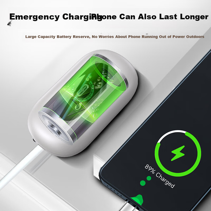 D.ROB D.ROB Clip-On AI Translation Wireless Bluetooth Earphones 2-in-1 Long Battery Life Compatible with Huawei Xiaomi Apple K75 Off-White