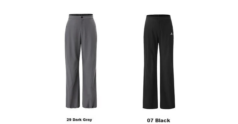 Biyinlefen [Mountaineering Fabric] 2026 Spring Summer New Women's Outdoor Casual Crisp Dry Loose Comfortable Paratrooper Pants 17