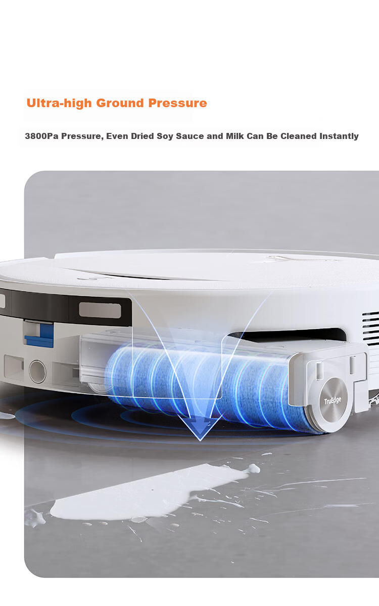 Ecovacs T80S Robot Vacuum Cleaner with Mopping, Washing, Drying, Self-Cleaning Drum, Hot Water Mop, Automatic Dust Collection, Water Tank Version - Price Guaranteed for 618 Sale 12