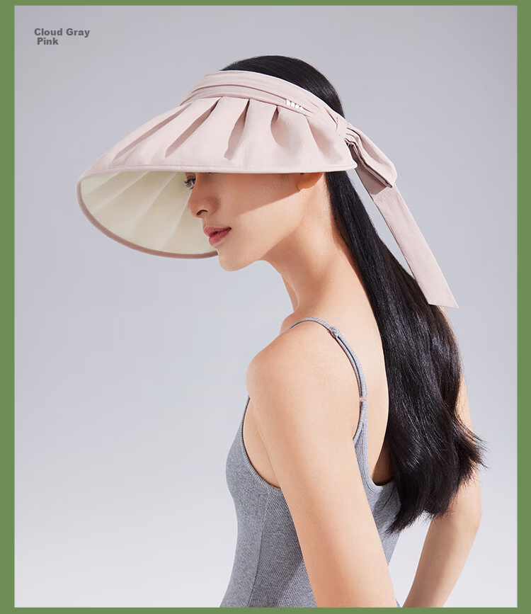 BENEUNDER Shell Topless Hat Fashion Outdoor Hat Portable UV Protection Sun Hat Random Color 25