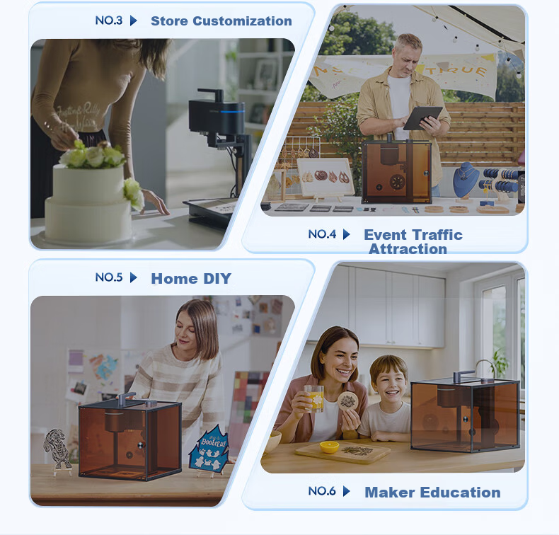 LaserPecker Woodpecker Laser Engraver 4th Generation - Multi-Material Portable Handheld Marking and Coding Machine 13
