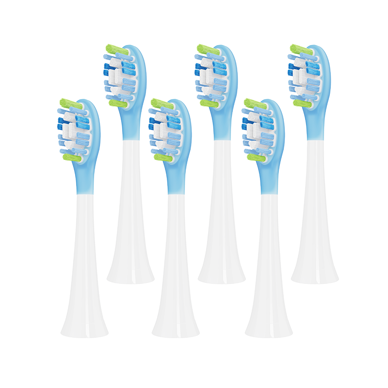 Doctor A Compatible Philips Electric Toothbrush Heads 3/6/7/9 Series HX3226 HX6730 HX6856/6850/6859 HX9033 Universal Replacement Soft Shock-Absorbing Whitening 6-Pack