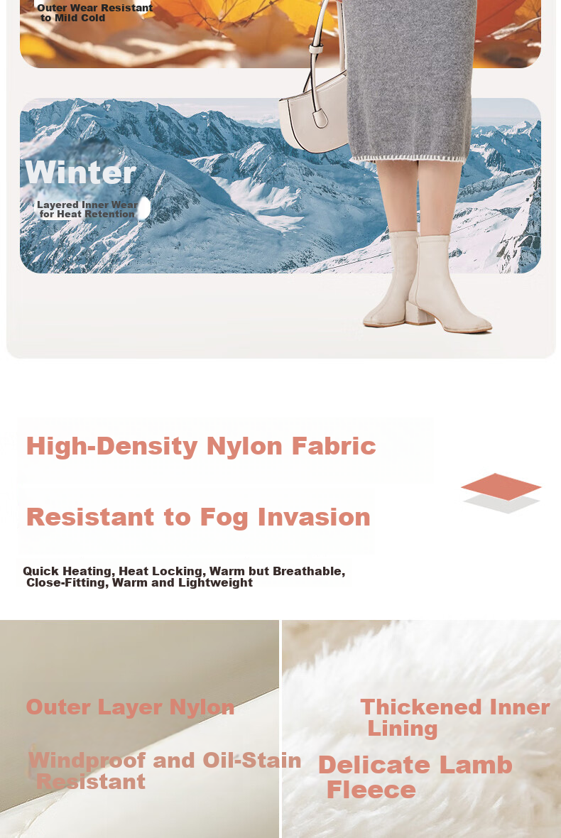Urban Beauty Women's Thermal Vest Wool Sleeveless Jacket Lightweight Fleece Thickened Heated Vest for Spring Autumn Winter 11