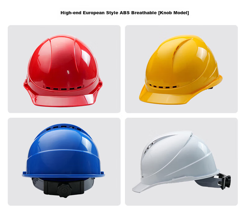 SHOUDUN Safety Helmet New National Standard Steel Nail Ventilated Anti-Smash Blue Construction Site Protective Impact-Resistant Helmet 13