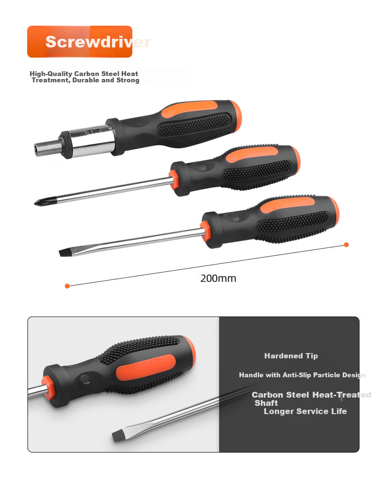 GREENER Brushless Drill Multi-Function Tool Kit Repair Set, 21V Brushless Dual-Speed Drill, 112 Pieces 23