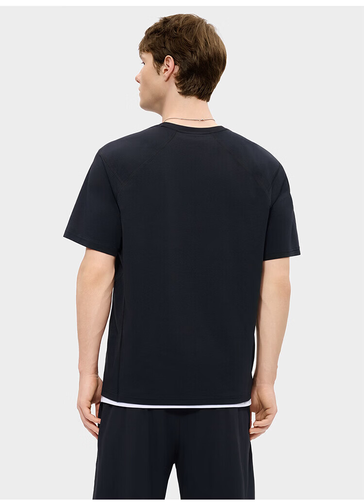 FILA Official Trendy Couple Knitted Dopamine Short Sleeve T-Shirt 26 Summer Quick-Dry Sports Tee 61