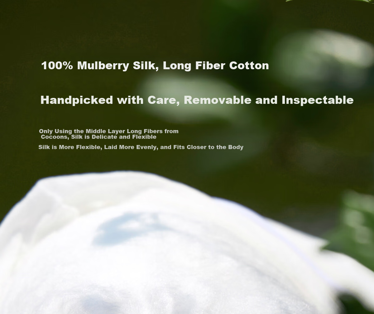 LUOLAI Home Textiles Mulberry Silk Summer Cooling Quilt, All-Cotton Class A Antibacterial And Anti-Mite Mulberry Silk Air Conditioning Summer Quilt 200*230 Cm 3.2 Ji 3