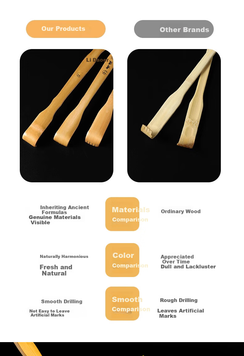 Dipur Purple Sandalwood Itch Scratcher Back Scratcher Massager Elderly Itch Relief Tool Buy One Get One Free 3