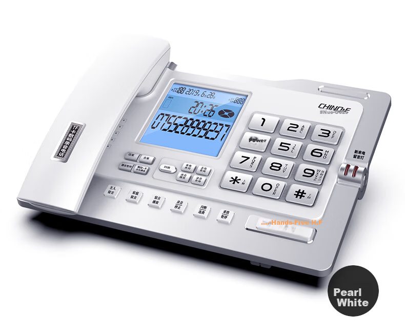 Zhongnuo Recording Landline Phone Smart Automatic Recording 1100 Hours Dual Mode Export Voicemail Hotel Fixed Phone Encrypted G025 Upgrade Version 16GB Card 22