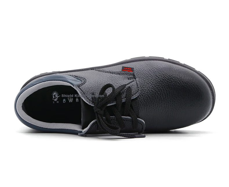 DUNWANG Safety Work Shoes Anti-Smash Electrical Insulation 6kV Cowhide Breathable Unisex Work Shoes 2108 Durable Non-Slip Construction Site Shoes Size 43 9