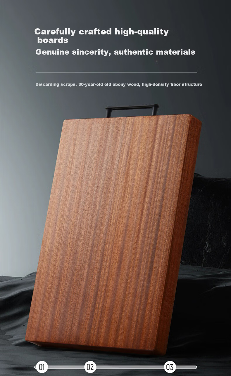 ZhaiQingSong Stainless Steel + Plastic Double-Sided Antibacterial Multifunctional Cutting Board 41x27.2x1.3cm 7