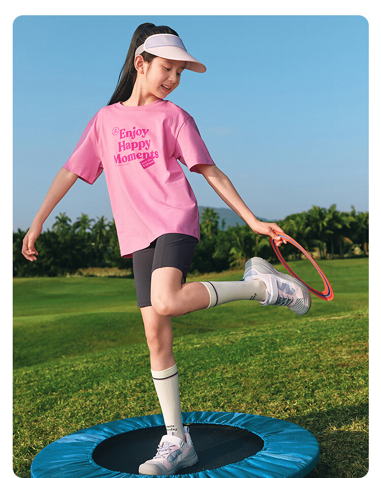Balabala [balaOne] Kids Short Sleeve T-Shirt 2026 Boys Girls Summer Quick-Dry Skin-Friendly Trendy 208226117209 8
