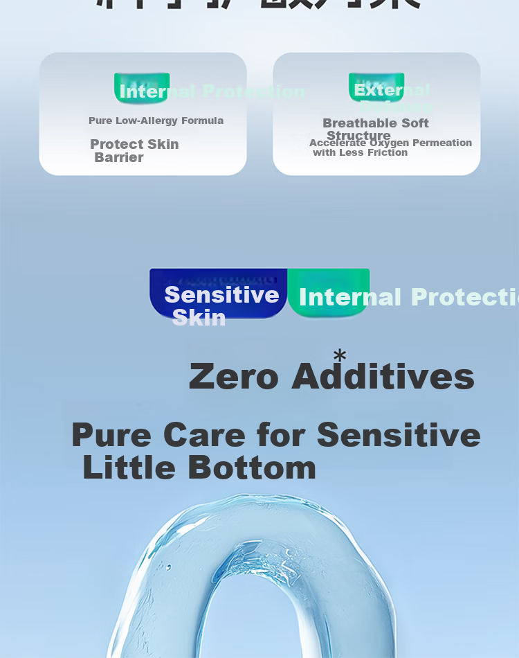 Subicchi Breathable Thin Baby Diapers S32 (4-8kg) No Waist Tape 2